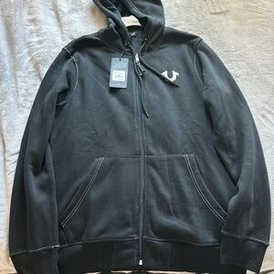 Black True Religion zipup